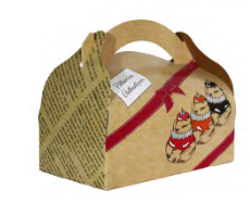 Boîte à poignée Praline 50PCS