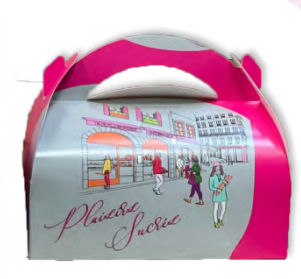 Boîte à poignée margaux 50PCS