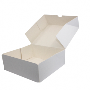 Boite pâtissière blanche  50PCS