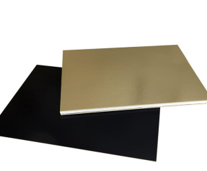 Plaque caron or rectangulaire 25 pcs